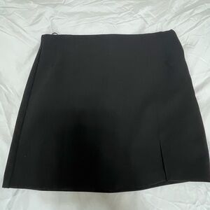 Zara slit mini skirt
